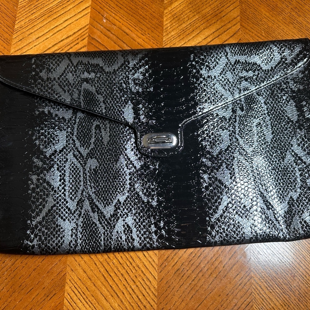 Black make up bag